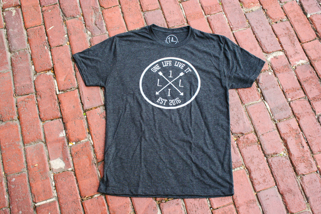 Vint Black Arrow Logo Short Sleeve Tee