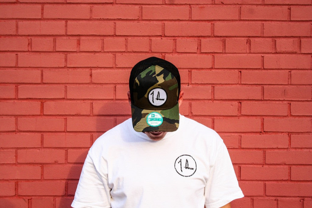 Camo Original Logo Patch Trucker Hat