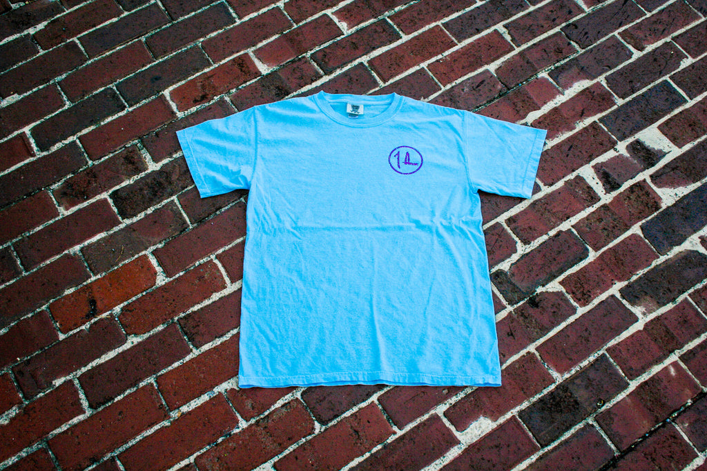 Chambray Short Sleeve Original Logo Tee