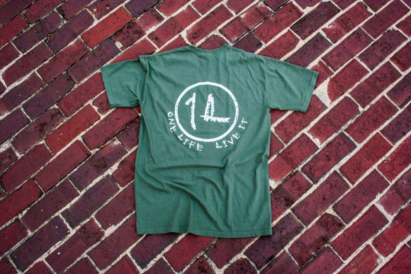 Sage Short Sleeve Original Logo Tee